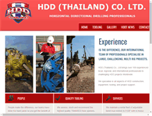 Tablet Screenshot of hddthailand.com